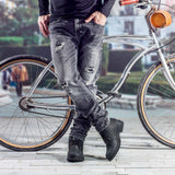 Panama Jack Bota Panama, Botas de piel con forro de piel, Hombre, Negro (Black), 43