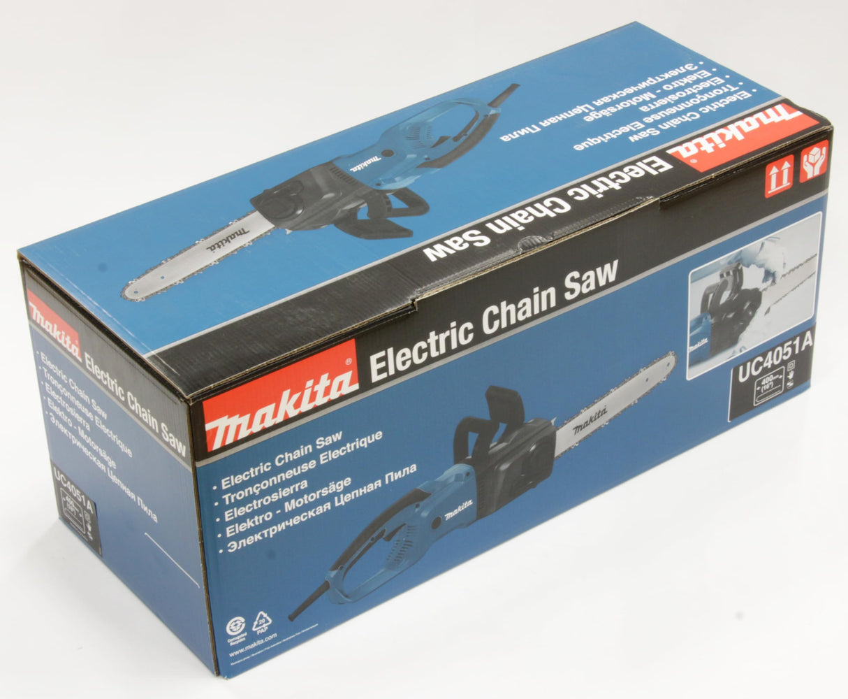 Makita UC4051A - Motosierra eléctrica, longitud de cadena 40 cm, 2000 W