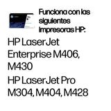 HP 59A CF259A, Negro, Cartucho Tóner Original, de 3.000 páginas, para impresoras HP LaserJet Pro M404n, M404dn, M404dw, MFP M428dw, MFP M428fdn, MFP M428fdw y M304a