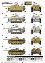 Trumpeter 00947 - Stug.III Ausf.G Late Production (2 en 1) - Escala 1/16 - Caja de montaje de plástico