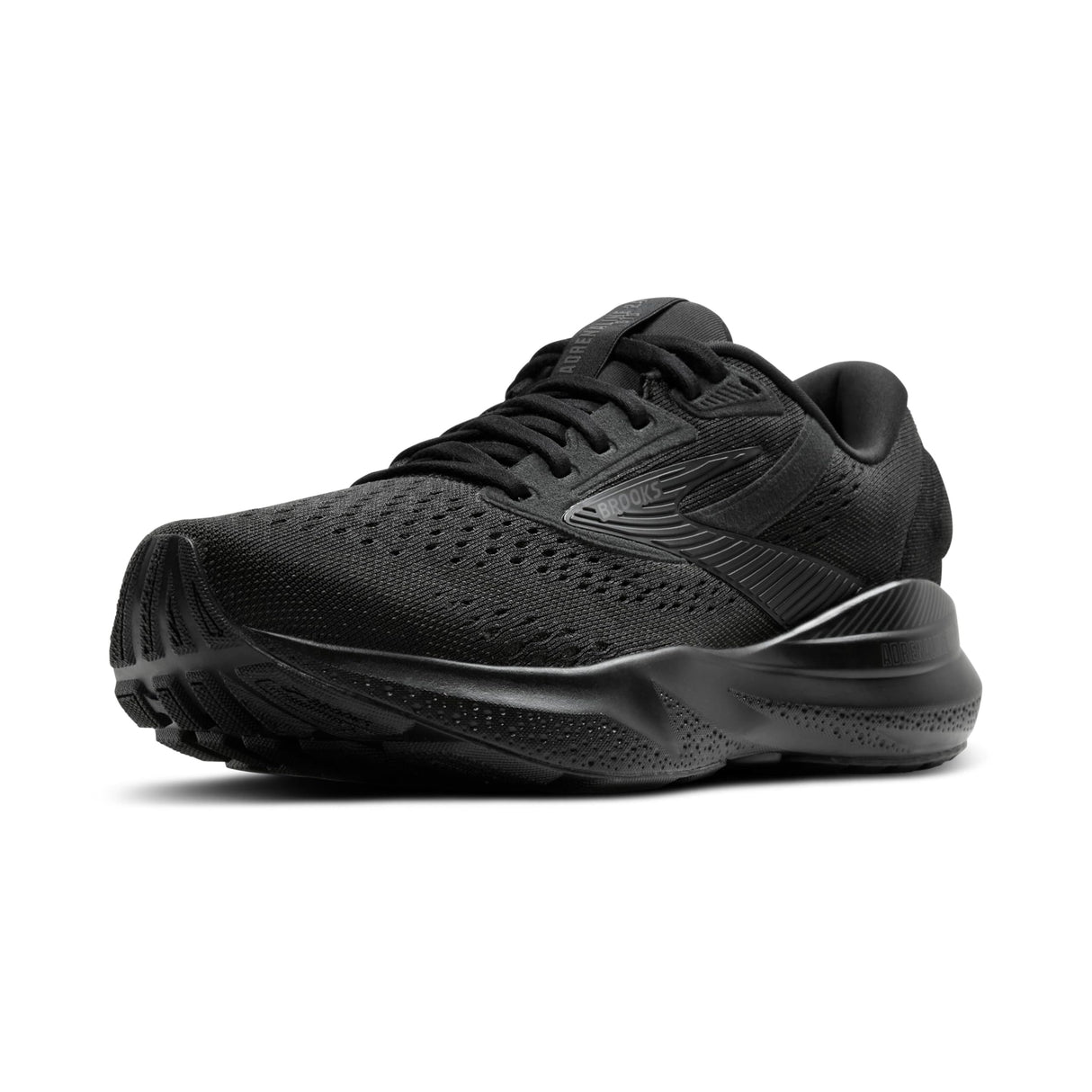 BROOKS Adrenaline GTS 24, Sneaker Hombre, Negro/Negro/Ébano, 44 EU