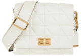 Geox D Veriana A, Bolsa Mujeres, Blanco, Einheitsgröße