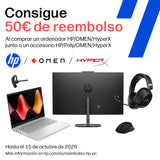 HP OMEN Slim - Ordenador portátil Gaming 16" 2.5K WQXGA (Intel Ultra 7-255H, 24GB RAM, 1TB SSD, NVIDIA RTX 5060, Windows 11 Home) Teclado QWERTY Español - Negro