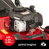 Mountfield Cortacésped de propulsión Manual, Modelo HP185, Rojo y Gris, artículo 2L0481043/MC
