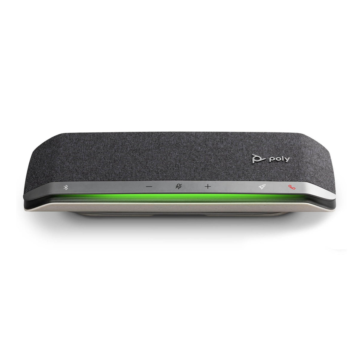 Altavoz manos libres inteligente Poly Sync 40 - Espacios de trabajo flexibles, Se conecta a PC mediante un cable USB-A o USB-C y a teléfonos inteligentes a través de Bluetooth - Funciona: Teams y Zoom