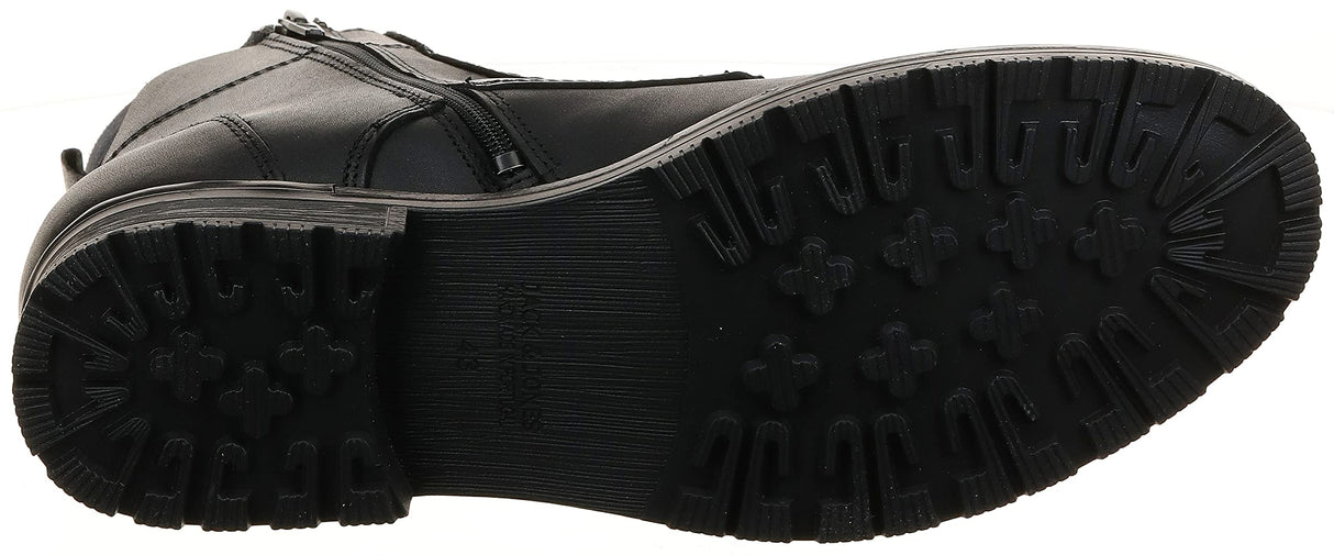 JACK & JONES - Jfwalbany Leather Anthracite STS, Botas Estilo Motero Hombre, Gris, 44 EU