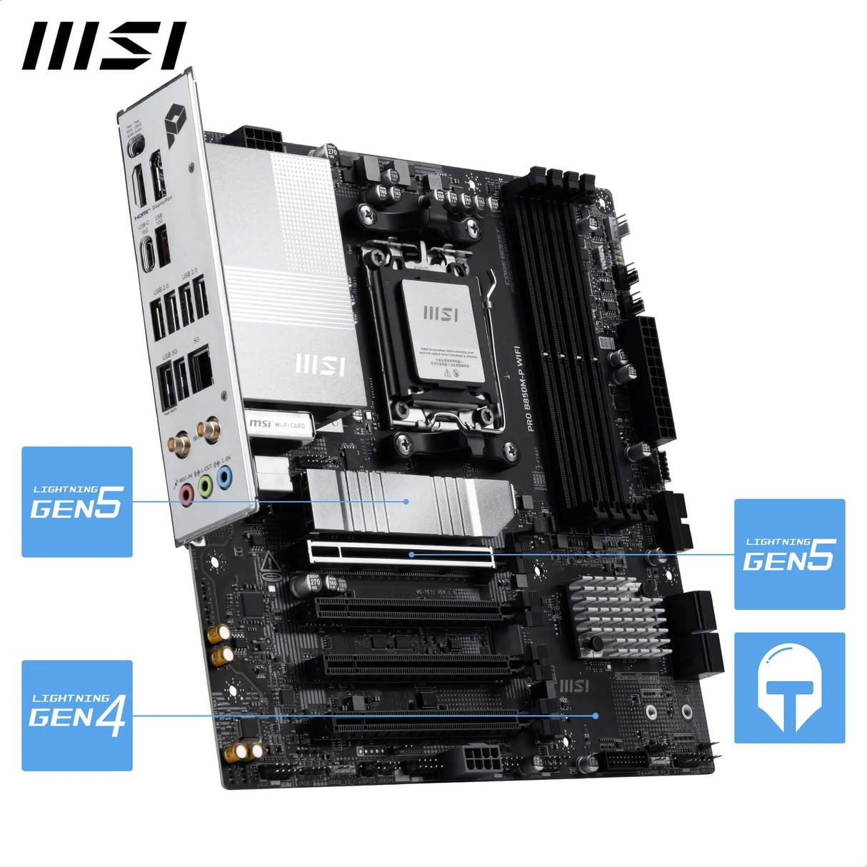 MSI Pro B850M-P WiFi - Placa Base