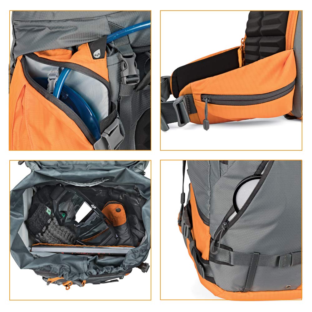 Lowepro Powder BP 500 AW LP37231-PWW - Mochila al Aire Libre para Caminar, Senderismo, Senderismo y Deportes de Invierno para Equipos de Foto/Video y artículos personales (Compatible con cámaras