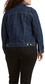 Levi's Original Trucker, Denim jacket para Mujer, Authentic Blue, XL