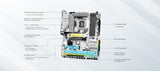 ASRock 90-MXBR30-A0UAYZ Mainboard - DDR5 (90-MXBR30-A0UAYZ)