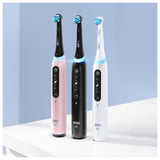 Oral-B iO 5N Cepillo de Dientes Eléctrico con Mango Recargable, 1 Cabezal y Estuche De Viaje, Diseñado por Braun - Rosa