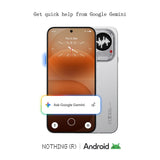Nothing Phone (4a) Pro - Triple Cámara 50MP, Ultra Zoom 140x, Smartphone Unibody Metal, Batería Larga Duración, Carga Rápida 50W, AMOLED 144Hz, Glyph Bar, 12GB+256GB - Plata