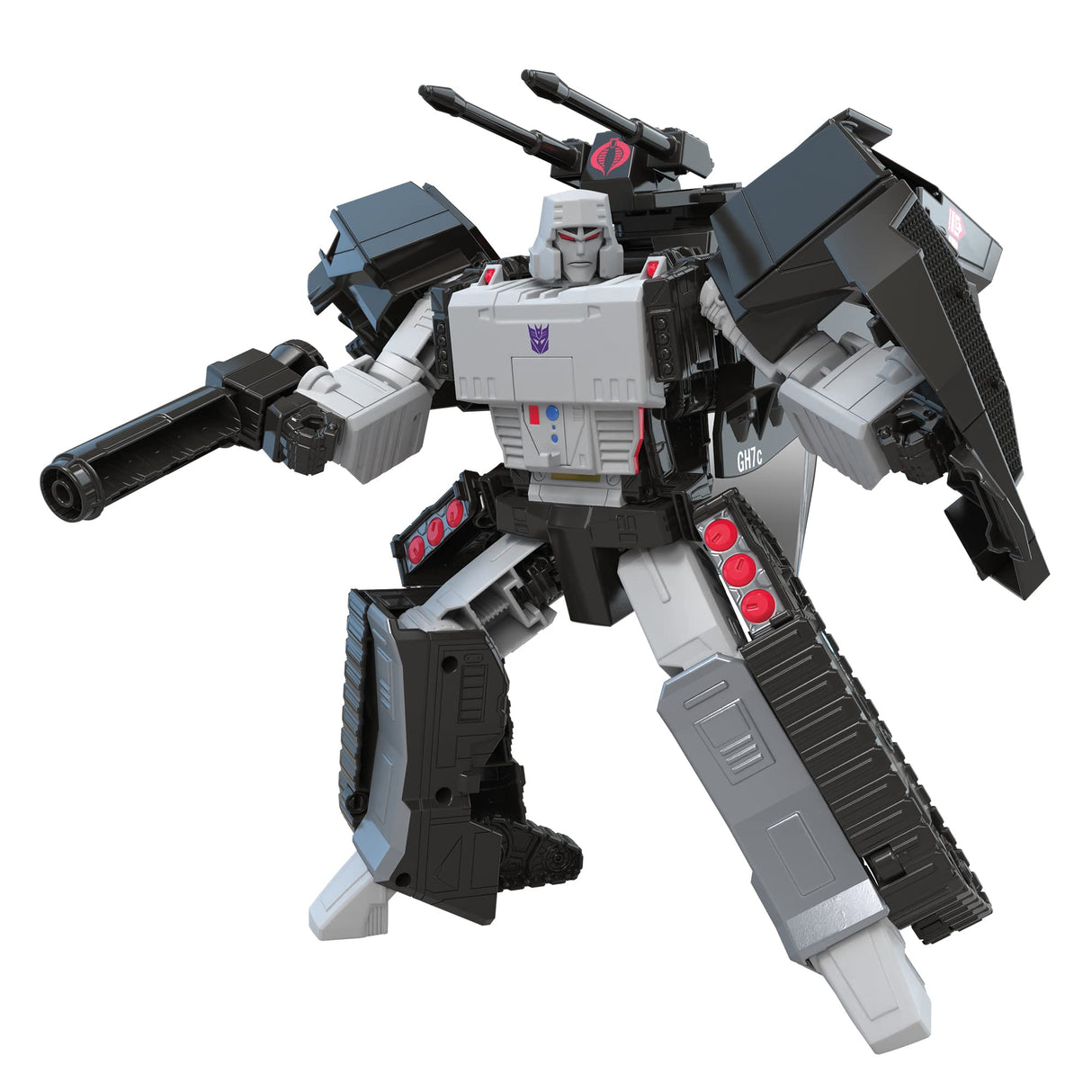Transformers Generations Collaborative: Fusión G.I. Joe, Tanque H.I.S.S. Megatron con Figura Baronesa Cobra - A Partir de 8 años
