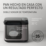 Panasonic SD-YR2550SXE Panificadora Automática con Dispensador, 850 W, Sensor de Temperatura, Temporizador Digital 13H, 31 Programas, Plateado