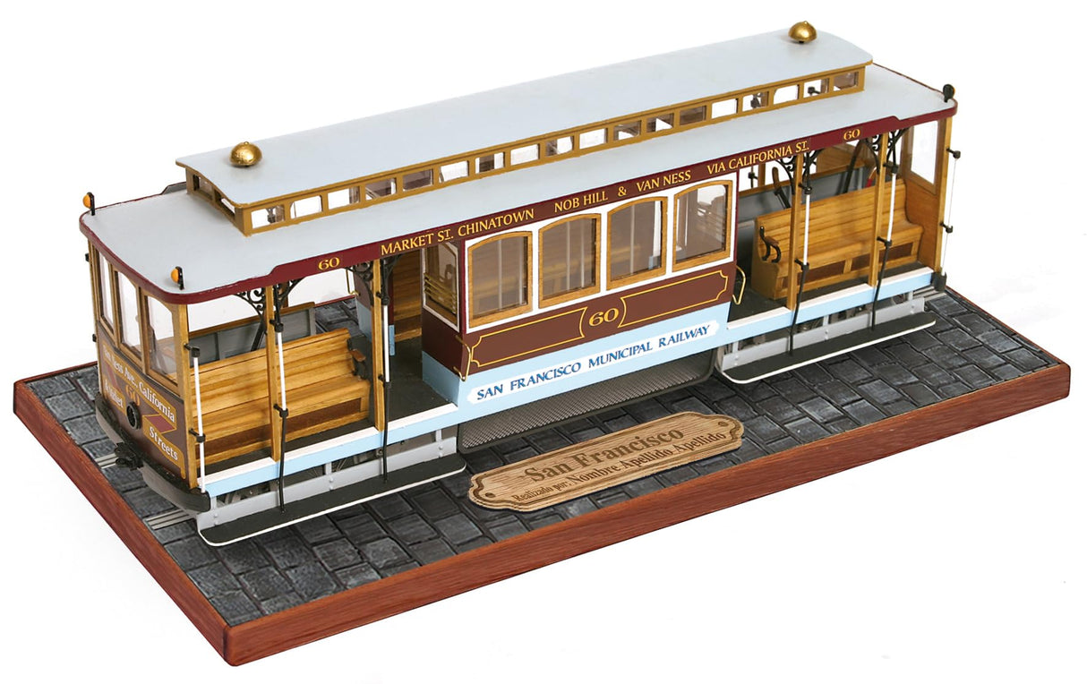 Occre 53007 - Kit para Montar TRANVIA CABLECAR DE San Francisco