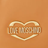 Love Moschino JC4052PP1GLD1, Bandolera Mujer, Camel, Talla única