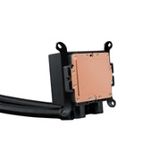 ProArt LC 420 - Refrigeración líquida AiO con medidor de estado del sistema iluminado y tres ventiladores de radiador Noctua NF-A14 industrialPPC-2000 PWM de 140 mm