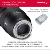 SAMYANG AF 24-70 mm F2,8 FE con estación de Lente para Sony E – Enfoque automático de Formato Completo y Objetivo APS-C 24-70 mm Zoom F 2.8 para cámaras Sony Alpha A7 A9 A1 A7C A6000 Series