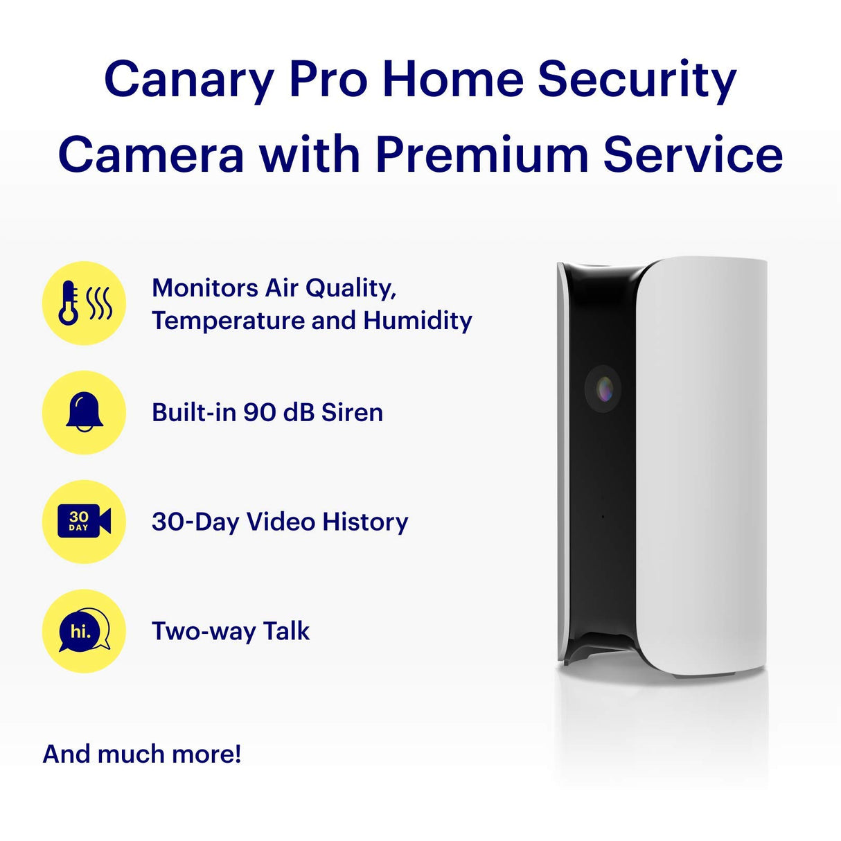 Canary: Sistema de seguridad inteligente con cámara HD - Blanco