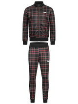 Lonsdale Welwyn Traje, Negro, Rojo y Blanco, M Hombres