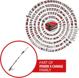 Einhell Professional Cortasetos telescópico con batería GP-HH 18/50 Li T BL-Solo Power X-Change (18V, longitud de corte 50 cm, distancia entre dientes 25 m, Brushless, 8 veces inclinable, sin batería)