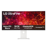 LG 40U990A-W.AEU, Monitor Gaming UltraWide, 40", Curvo 2500R, Panel Nano IPS, False (5121 x 2160), 120 Hz, Ultrapanorámico 21:9, FreeSync Premium, Blanco con Textura, DCI-P3 99%