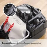 Bosch - Aspirador con Bolsa, Serie 4, Volumen XL de Bolsa de Polvo, Boquilla para Ranuras y tapicería, Blanco, BGB41WH1