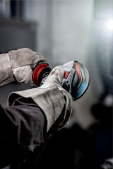 metabo Amoladora angular inalámbrica WVB 18 LT BL 11-125 Quick - 18 V, 125 mm de diámetro de disco - Motor sin escobillas, regulación de velocidad, tuerca de liberación rápida, sistema de freno