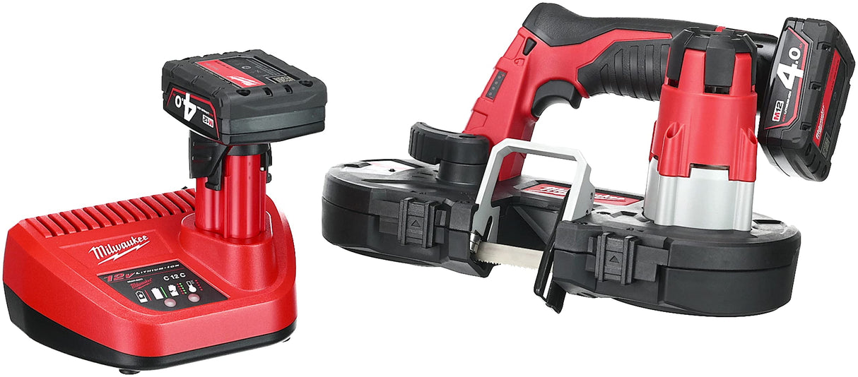 milwaukee M12BS-402C - Sierra eléctrica (12 voltios)