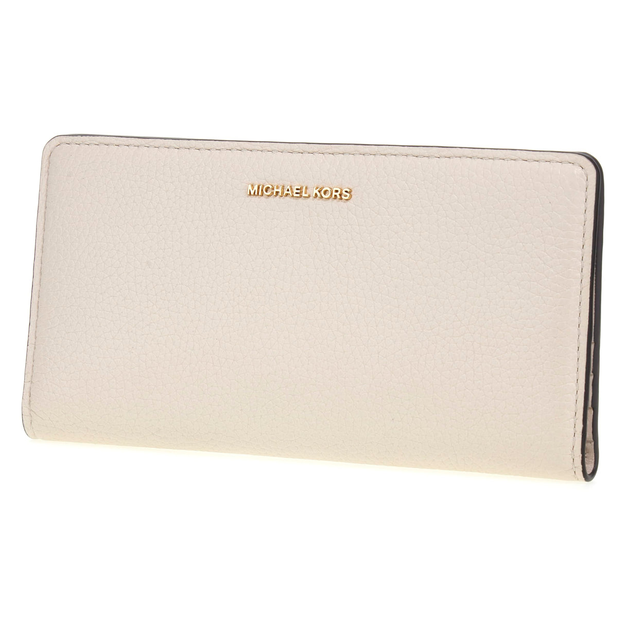 Michael Kors LG Slim Snap Wallet LT Cream One Size