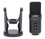 Samson G-Track Pro - Professional USB Microphone with Audio Interface - Black