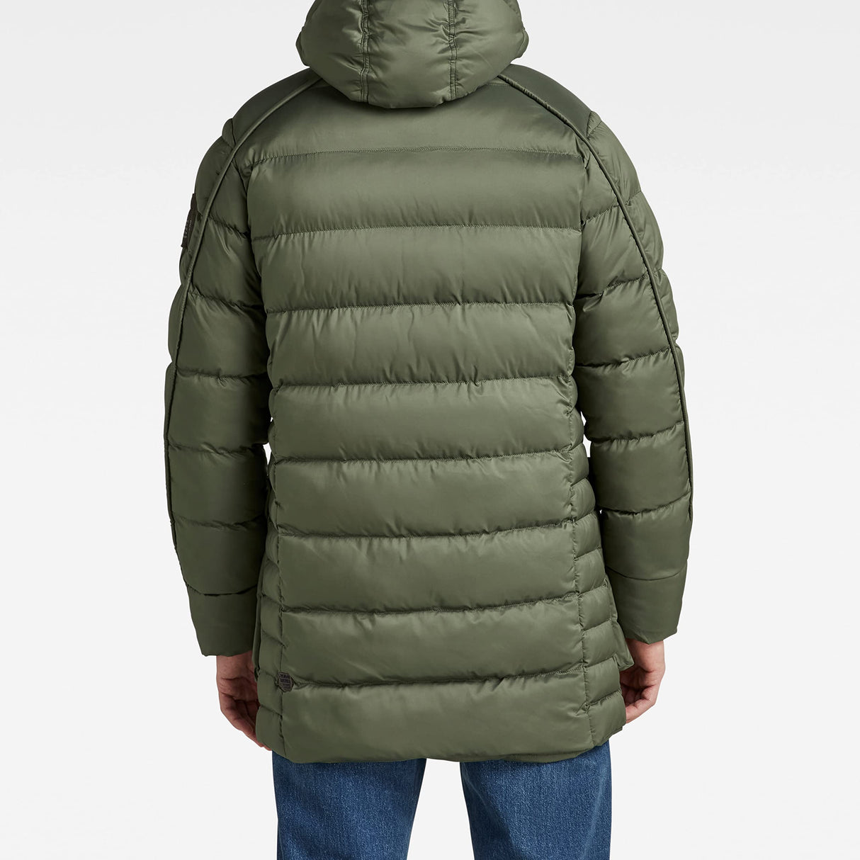 G-Star Para Hombre Parka G-Whistler Padded Hooded, Verde (lt hunter D20102-D199-8165), XS