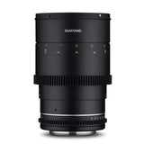 Samyang MF 135 mm T2,2 VDSLR MK2 MFT – Teleobjetivo de Video Cine Distancia Focal Fija para Micro Cuatro Tercios, Enfoque Manual para Panasonic DC-GH5s DC-GH5 II BGH1 Olympus OM-D E-M1 Mark III