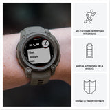 Garmin Instinct E, Reloj Inteligente con GPS, 45 mm, Resistente al Agua, Aplicaciones Deportivas integradas, Monitorización de la Salud, Notificaciones Inteligentes, Amarillo