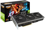 Inno3D GeForce RTX 3080 X3 LHR - Tarjeta gráfica de 10 GB GDDR6X, HDMI, 3 DP, N30803-106X-1810VA44H