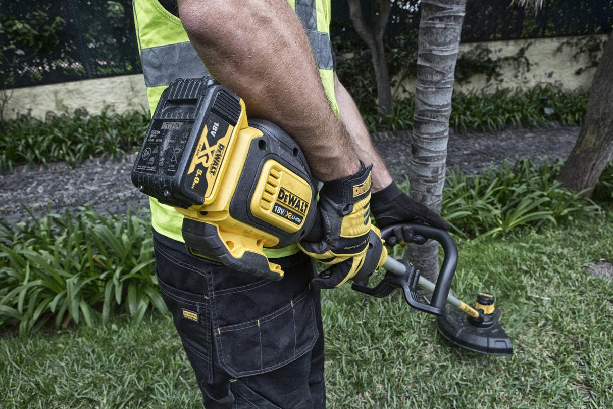 DeWalt DCM561P1-QW DCM561P1-QW-Desbrozadora sin escobillas XR 18V 5.0Ah 33cm, 18 V
