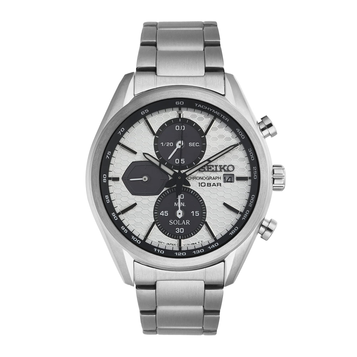 Seiko Reloj Analógico para Hombre con Correa en Acero Inoxidable SSC769P1