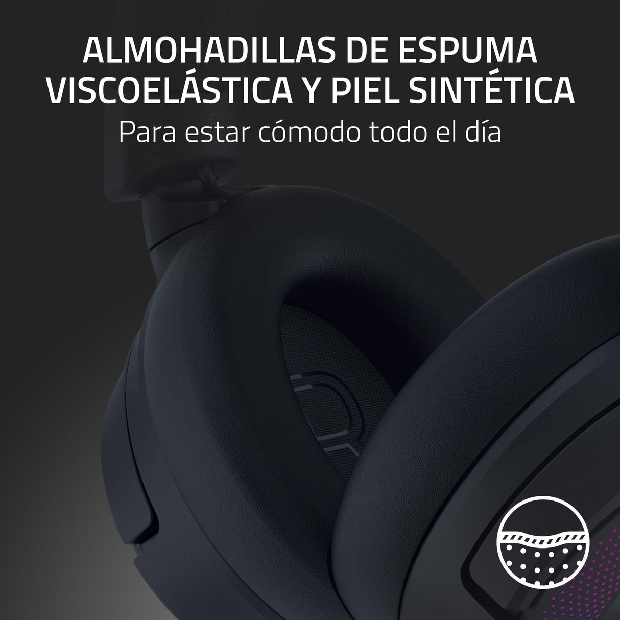 Razer Kraken Kitty V3 Pro - Auriculares inalámbricos RGB Kitty para Juegos - Orejas de Gato reactivas para Streaming - Diafragma 40mm - Hyperspeed Wireless y Bluetooth - THX Spatial Audio | Negro