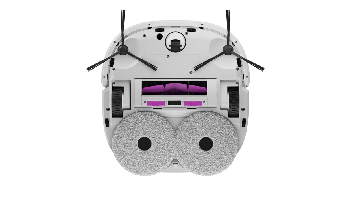 EUREKA DEJ12 Robot Aspirador y Fregasuelos con Vaciado automático de Polvo