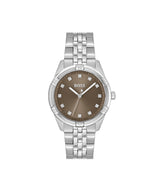 BOSS Reloj Analógico de Cuarzo para Mujer Colección Rhea con Correa de Acero Inoxidable Plateada - 1502699