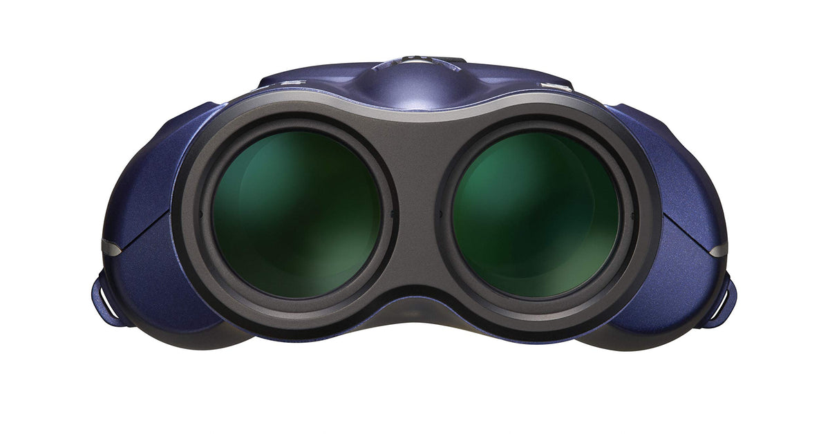 Nikon , Sportstar Zoom 8 24×25 Azul Oscuro Binoculares, Azul (Blue), S