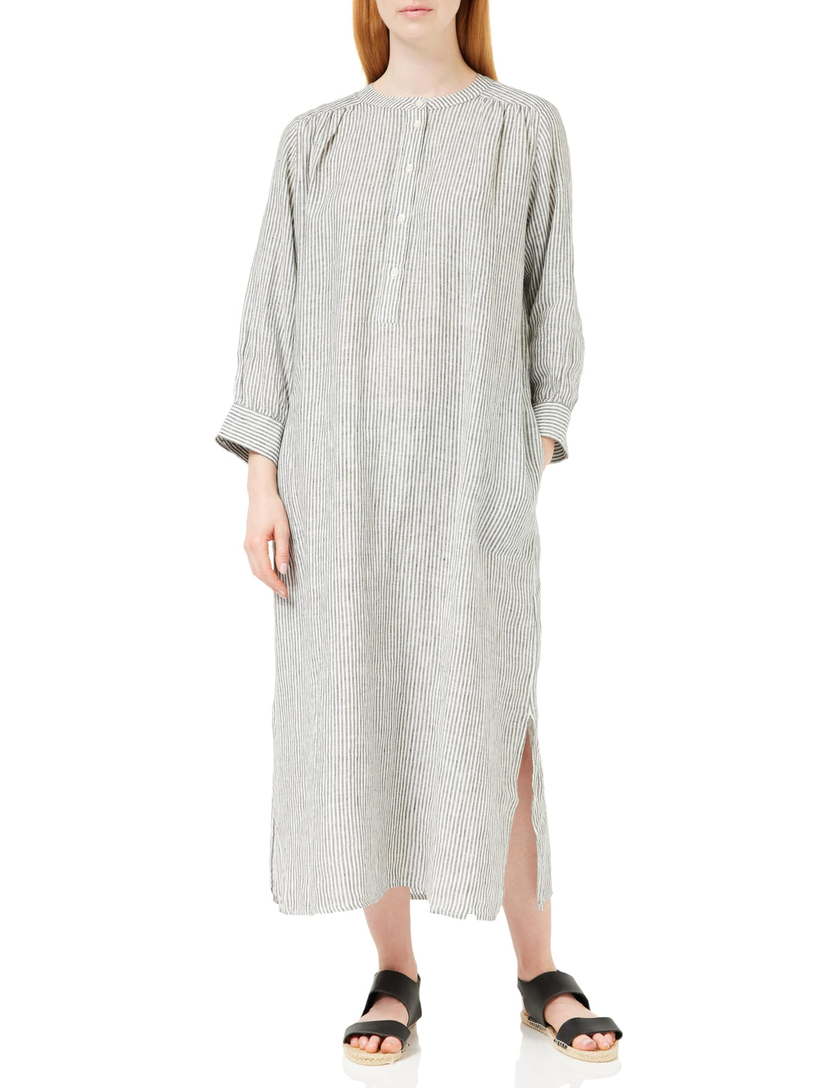 PART TWO Alia Dress Vestimenta Casual, Black Stripe, 38 De Las Mujeres