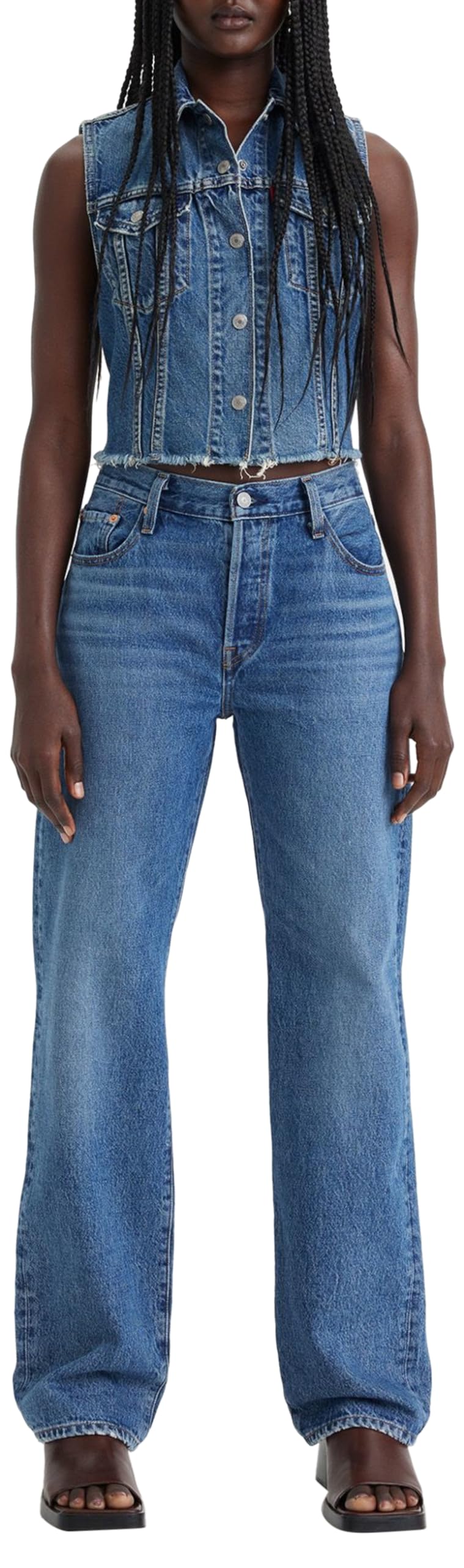 Levi's 501 90's Vaqueros, Not My News Channel, 30W / 32L para Mujer