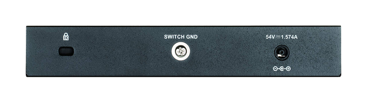 D-Link DGS-1100-08PV2/E, Switch Smart 8 Puertos Gigabit, PoE, Power Over Ethernet, Gestión Web, Layer 2, VLAN, IGMP Snooping, VoIP VLAN, QoS, Seguridad Red - Cable de alimentación de la UE