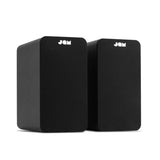 JAM, Altavoces de estantería Bluetooth - Compactos, sistema de altavoces dobles con alimentación de red, función de entrada auxiliar, controlador de 4 pulgadas, amplificadores de alta definición