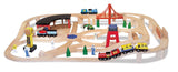 Melissa & Doug - Juego de Tren de Madera (10701)