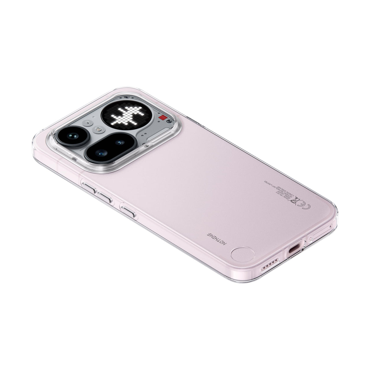 Nothing Phone (4a) Pro - Triple Cámara 50MP, Ultra Zoom 140x, Smartphone Unibody Metal, Batería Larga Duración, Carga Rápida 50W, AMOLED 144Hz, Glyph Bar, 12GB+256GB - Rosa