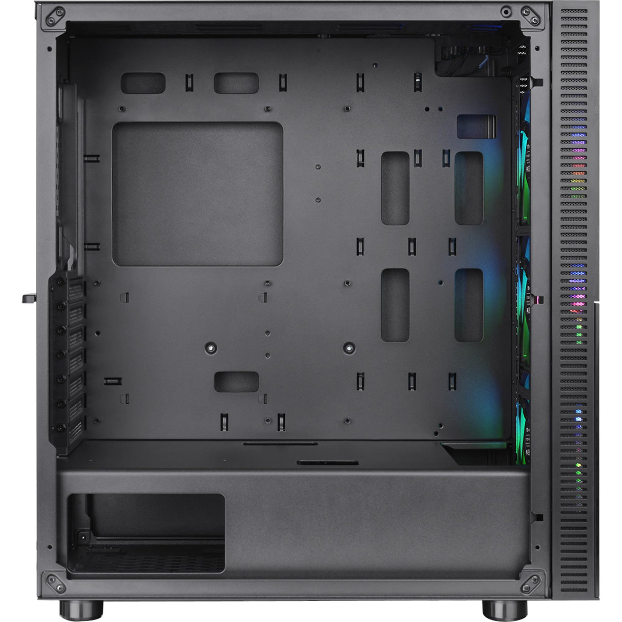 Thermaltake Versa T26 ARGB | Mid-Tower-ATX-PC-Chassis | PC-Case | 4mm Tempered-Glass | Black