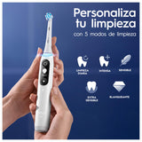 Oral-B iO 6N Cepillo De Dientes Eléctrico, Blanco, Estuche De Viaje