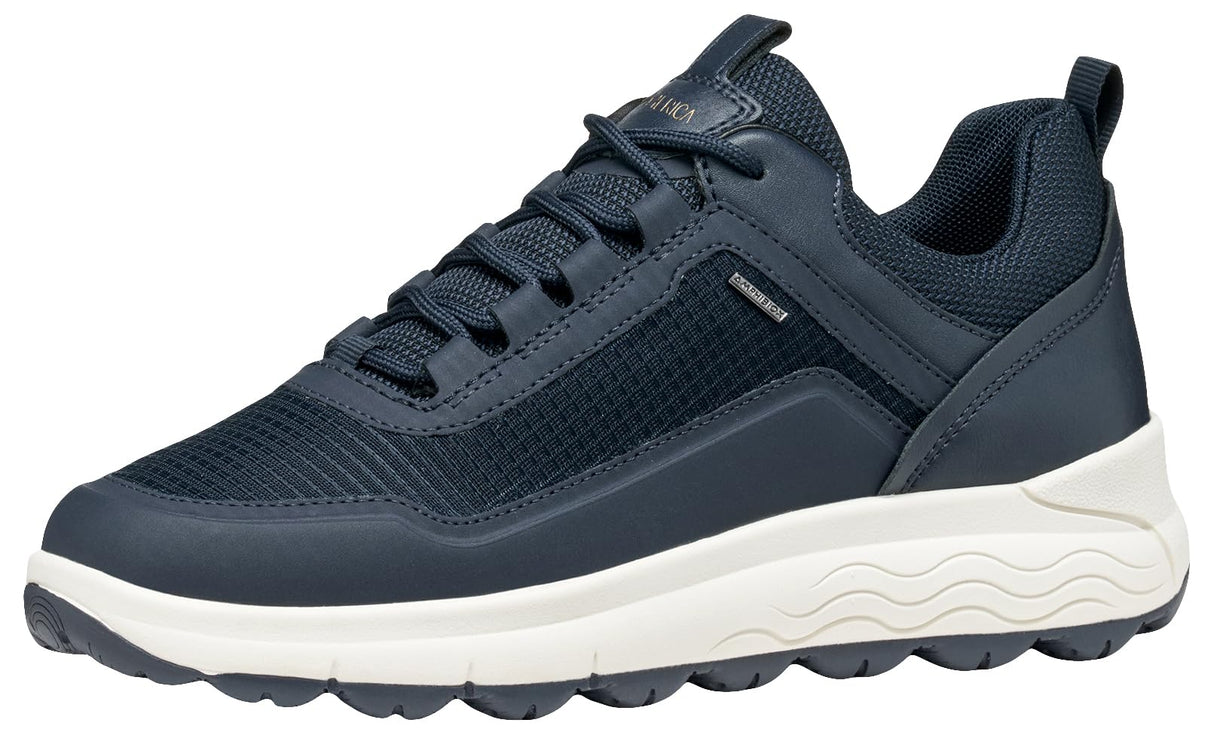 Geox D Spherica 4x4 B ABX, Zapatillas Mujer, Azul, 37 EU